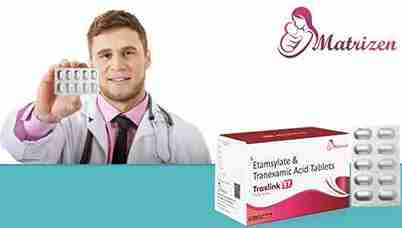 Traxlink ET Tablet at the best price in the Hemostatic Medicine Franchise for Bleeding Control.